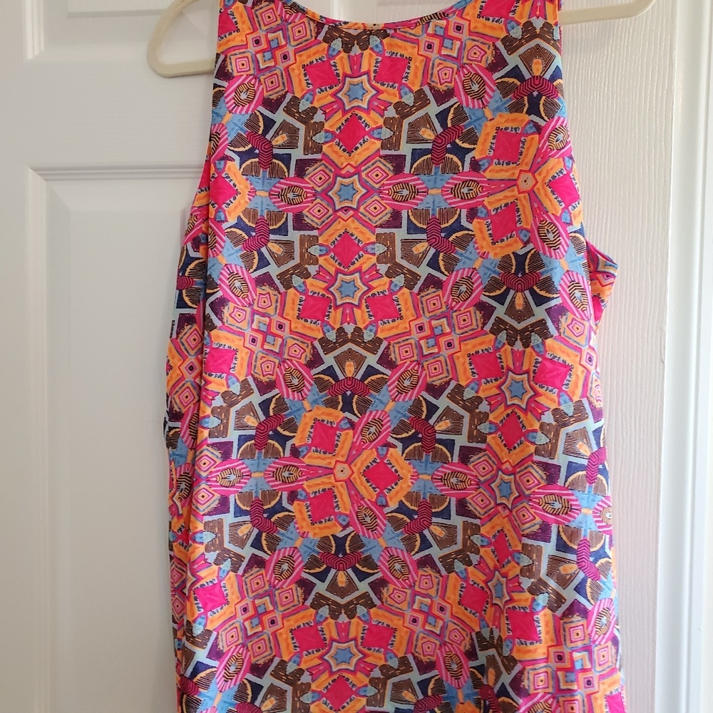 KENAR Sleeveless Polyester Blouse XL New With Tags
